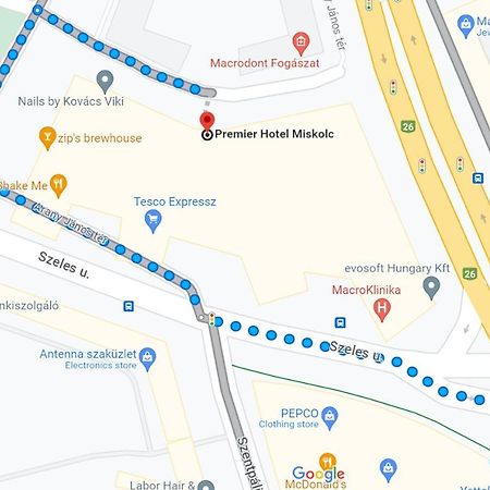 Premier Hotel Мишкольц Экстерьер фото